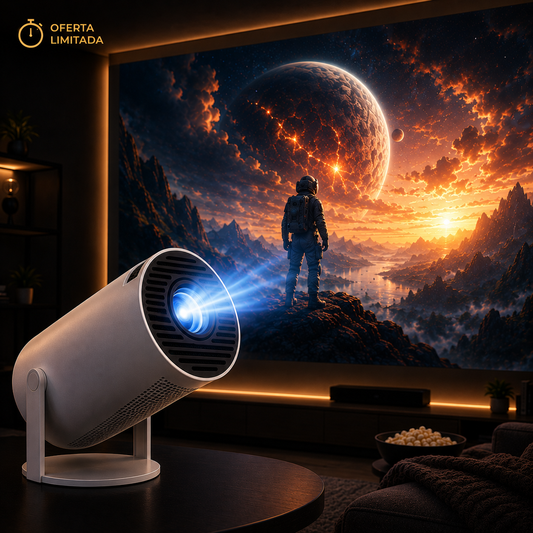 Mini Proyector HY300 | Cine Gigante Donde Quieras
